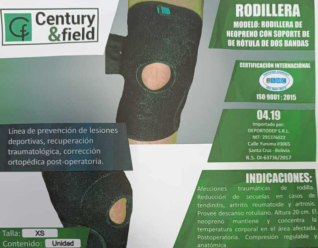 Rodilleras Deportivas Ortopedica Lesion Compresion - Importadora